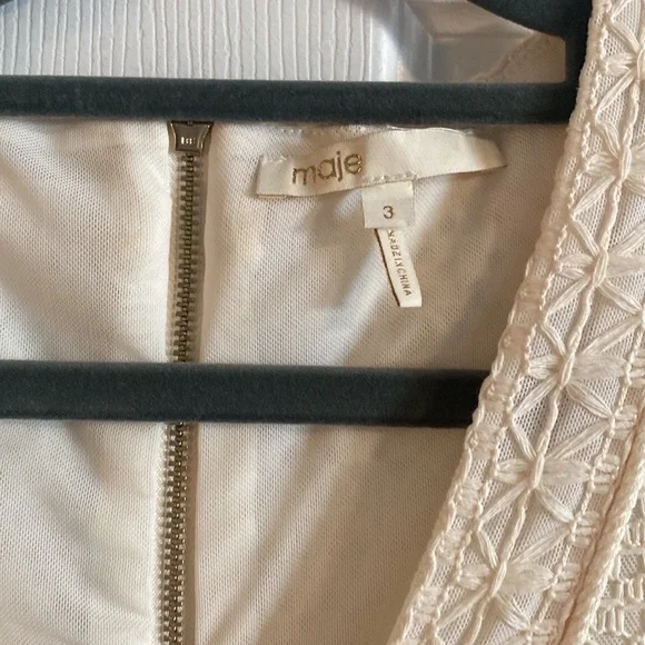 Maje Eyelet Dress - Picture 8 of 9